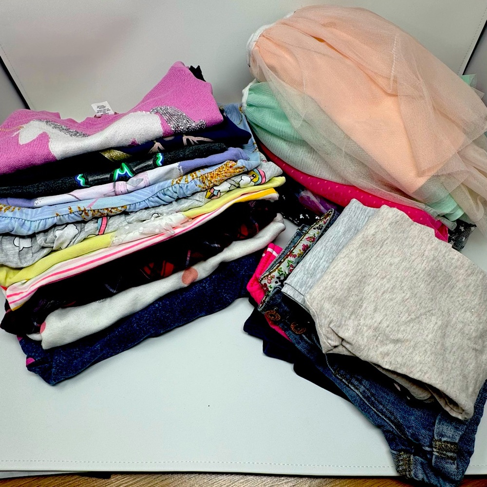 Toddler girl clothing bundle 4-5T